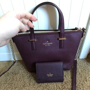 Kate Spade crossbody and wallet